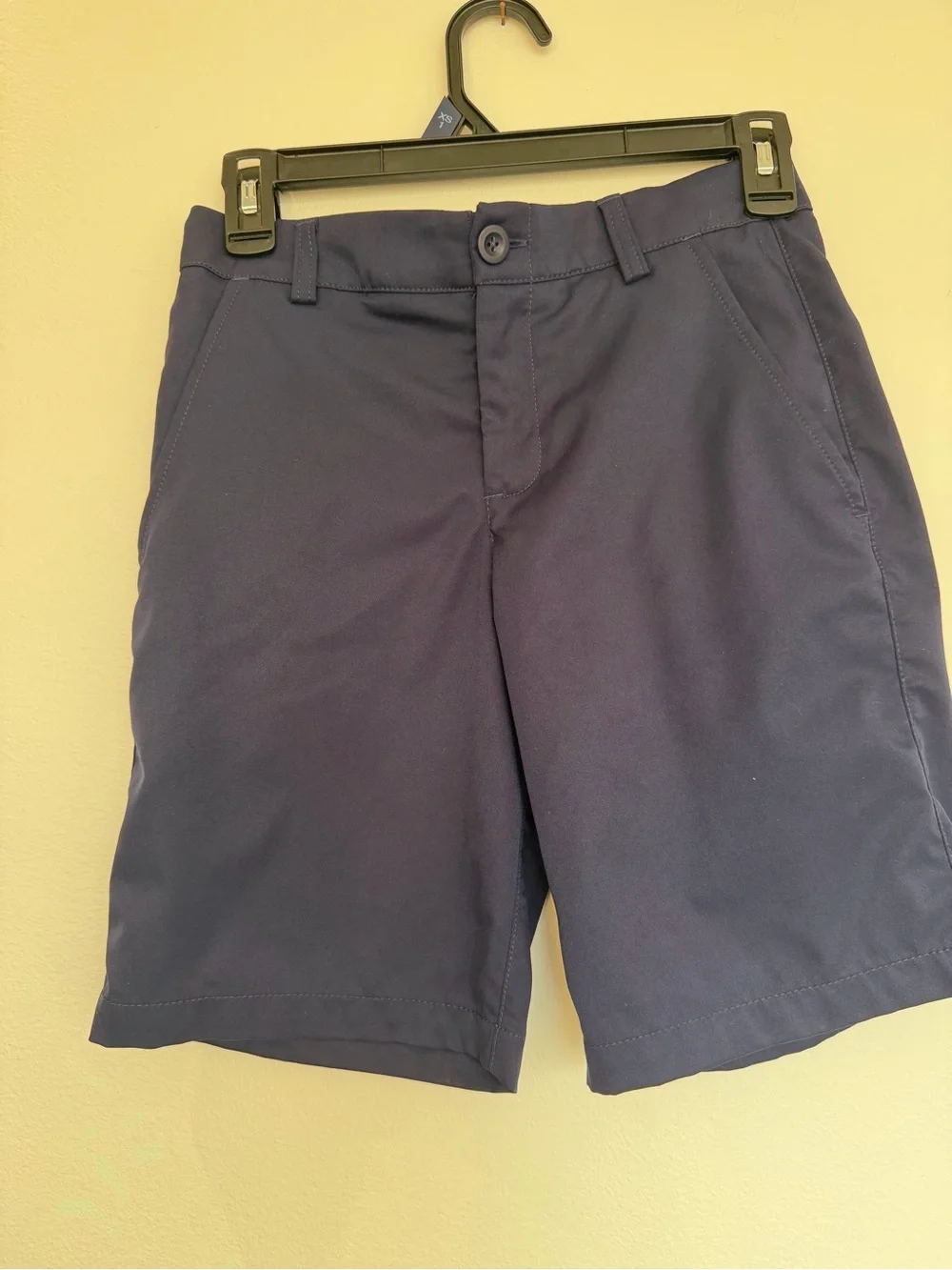 Boys Navy Under Armor Shorts